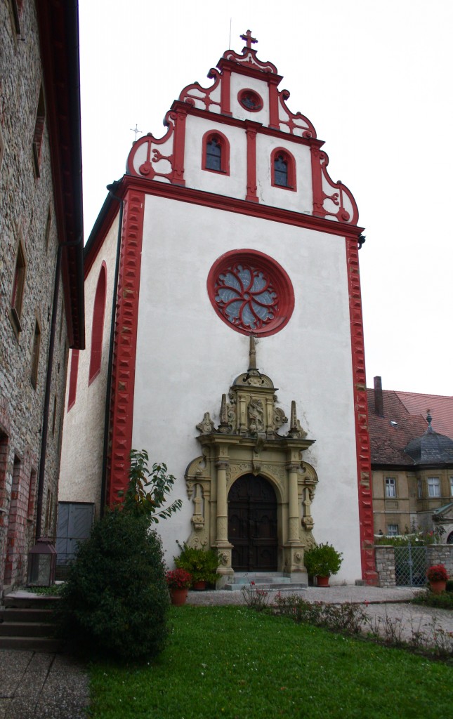 Klosterkirche St. Georg Tckelhausen, erbaut im 18. Jahrhundert, ehemalige Kartuserklosterkirche (26.10.2014)