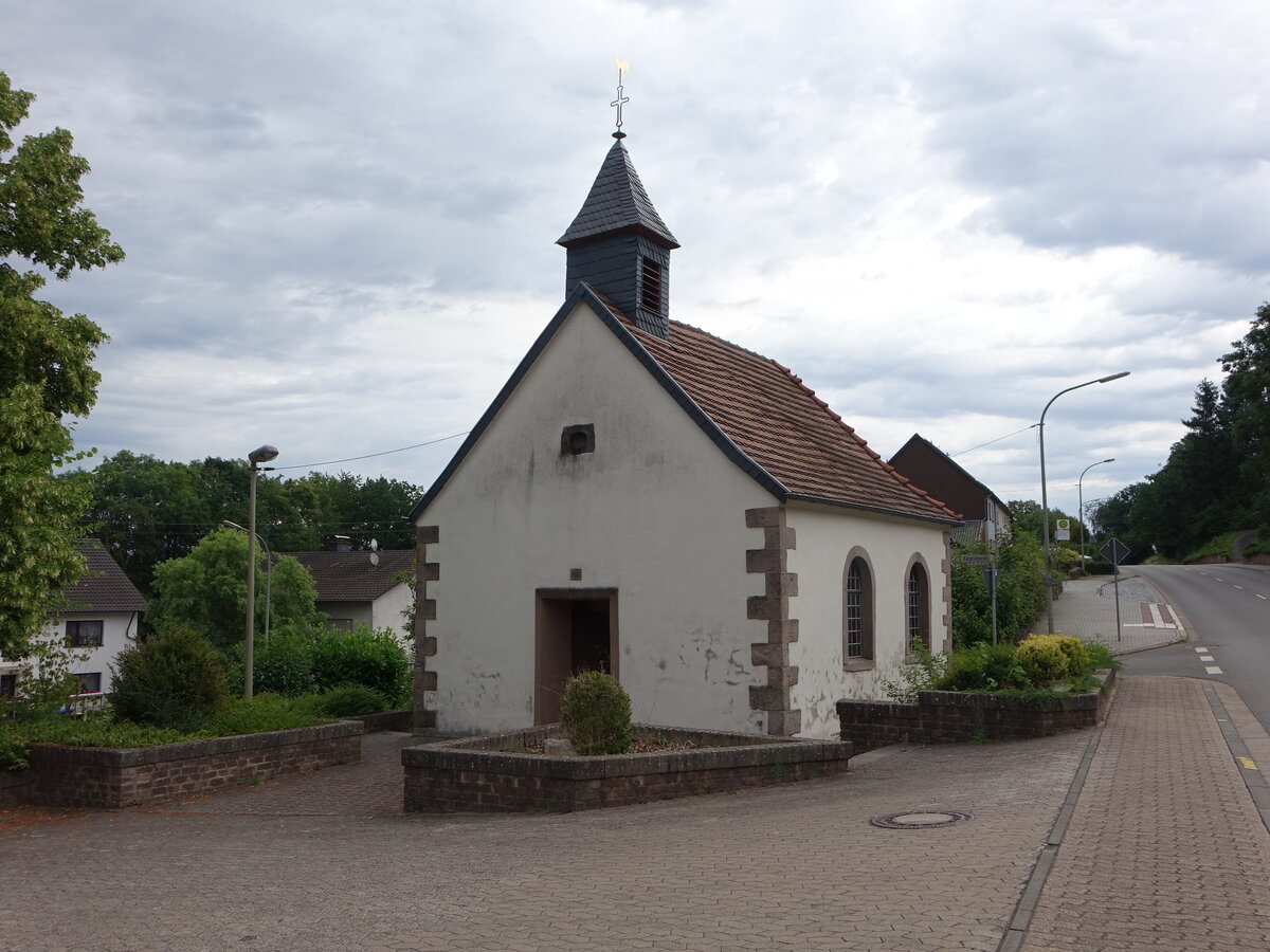 Knorscheid, Kapelle St. Lucia, erbaut 1811 (15.07.2023)