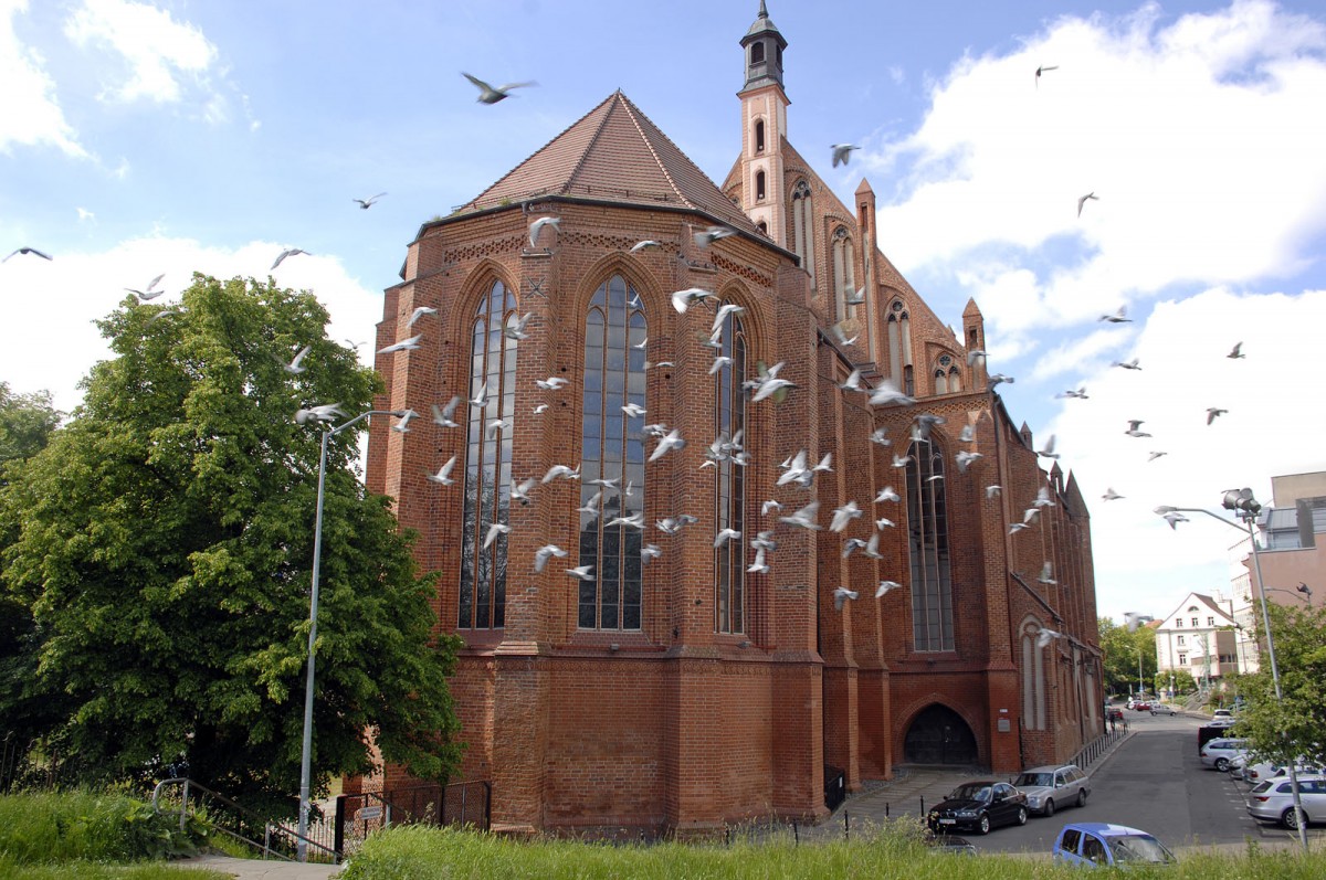 Kościł św. Jana Ewangelisty (Szczecin) - Johanniskirche (Stettin).

Aufnahmedatum: 25. Mai 2015.