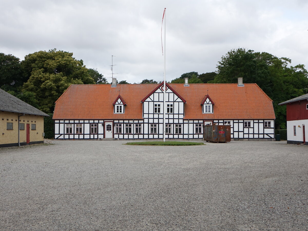 Kobelev, Herrensitz Kobelevgard in der Oddevej Strae (18.07.2021)