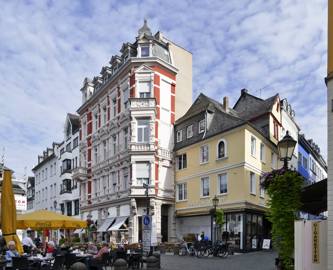 Koblenz: Mnzplatz/Mnzstrasse und  An der Liebfrauenkirche , Cafe Bar Pudel Lounge - 16.10.2017