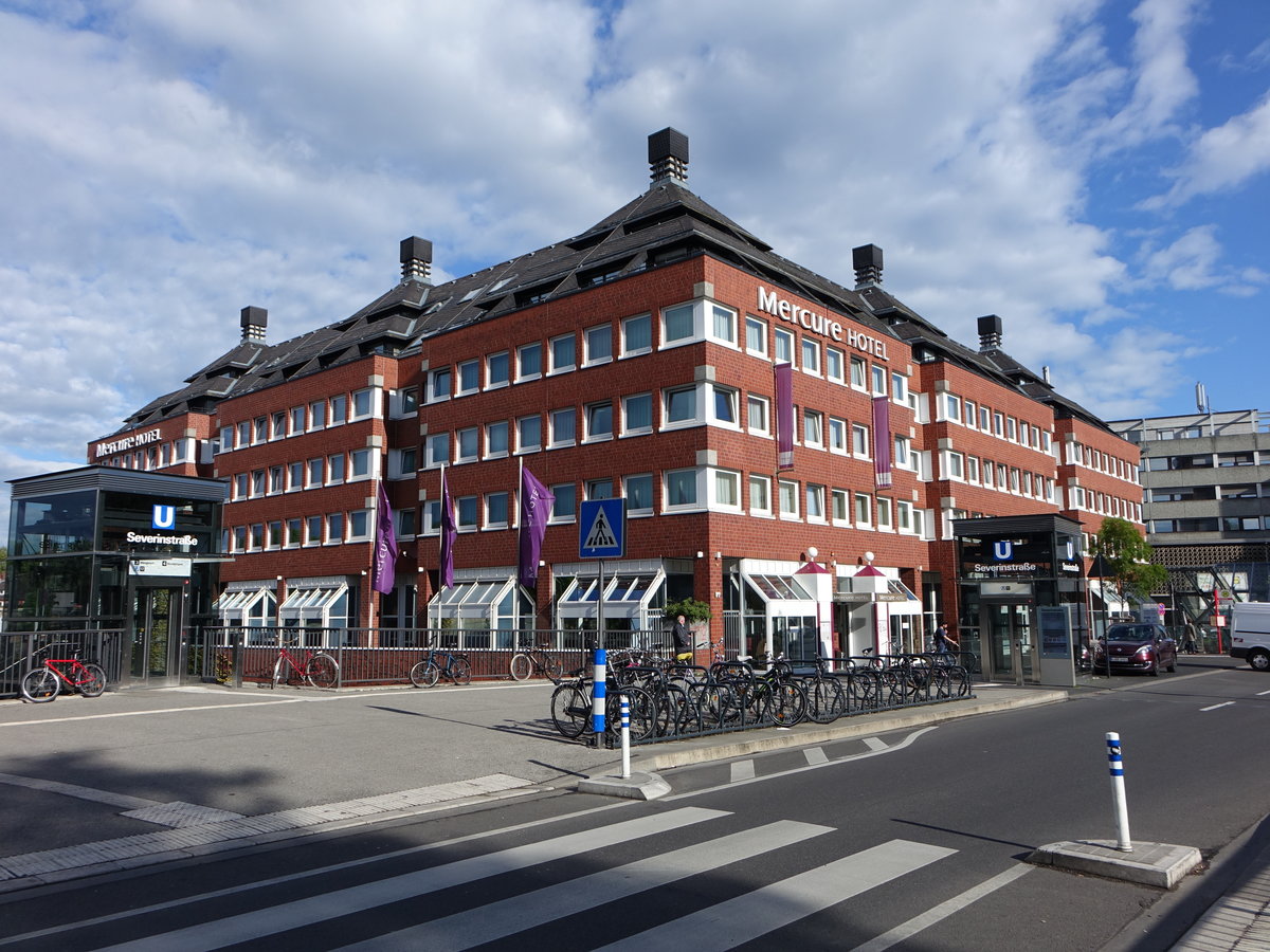 Kln, Hotel Mercure im Severinshof an der Severinsstrae (12.05.2017)