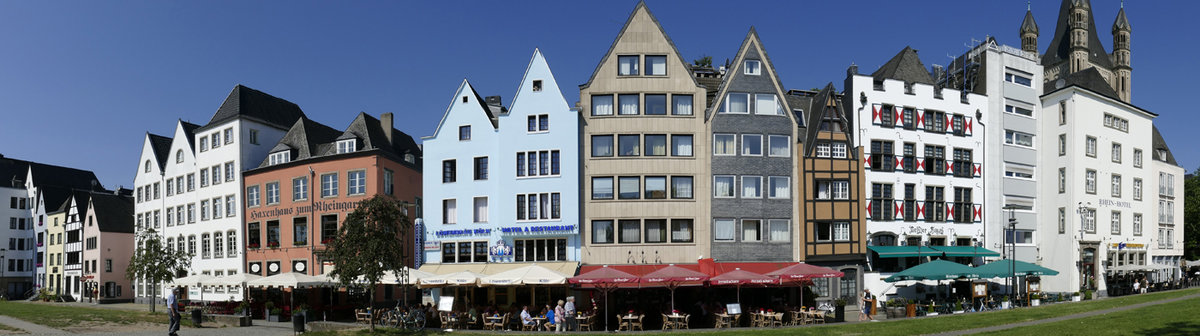 Klner Uferpromenade (Panorama) - Rheingarten - 23.06.2019