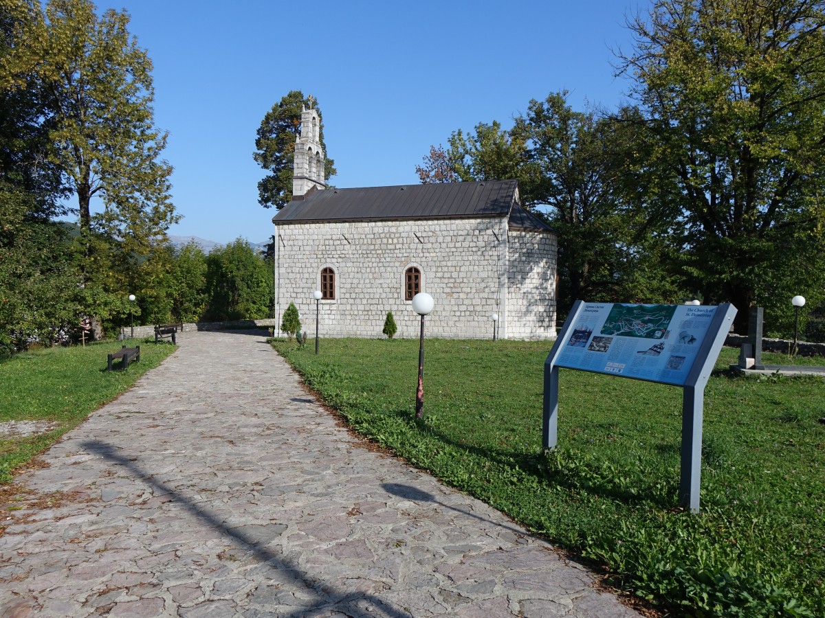 Kolasin, Sveti Dimitri Kirche, erbaut im 19. Jahrhundert (22.09.2015)