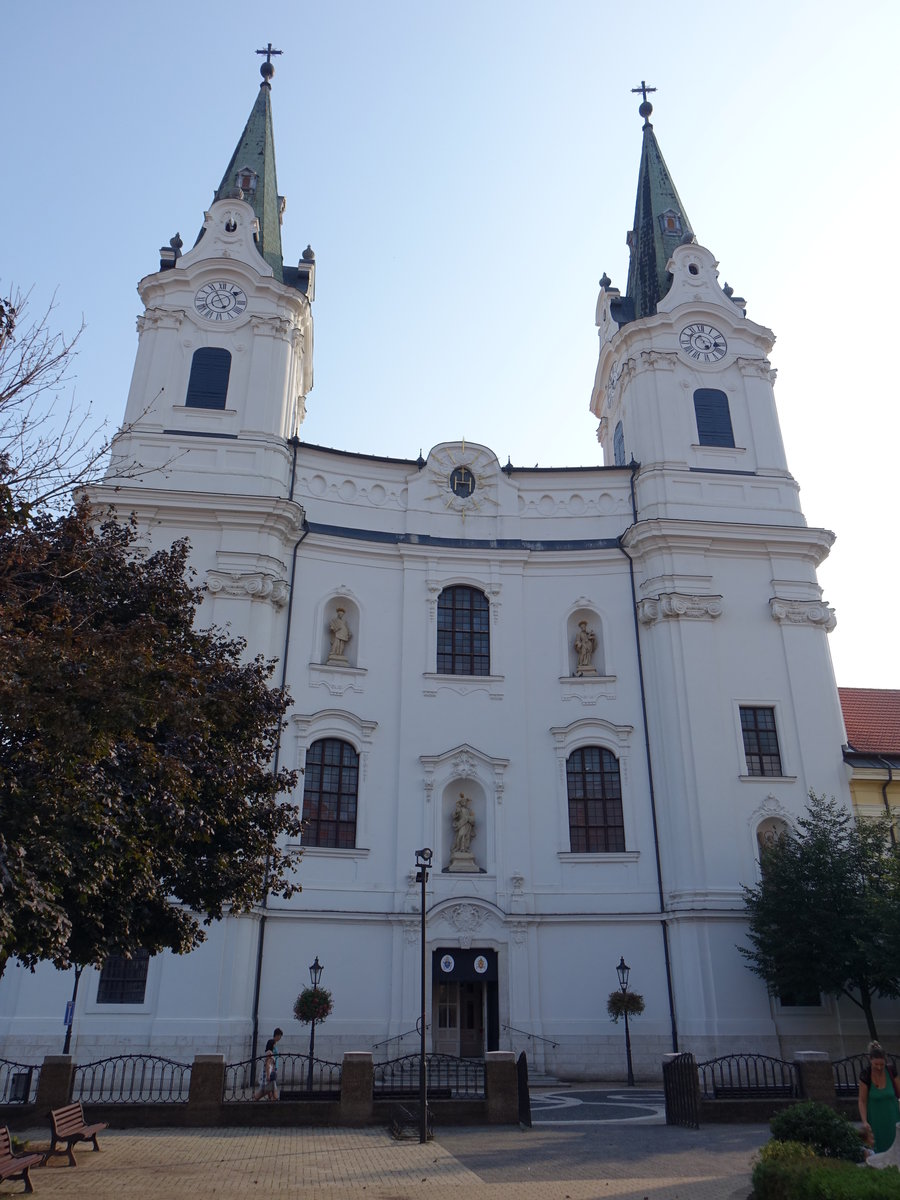 Komarno, barocke St. Andreas Kirche, erbaut bis 1754 (27.08.2019)