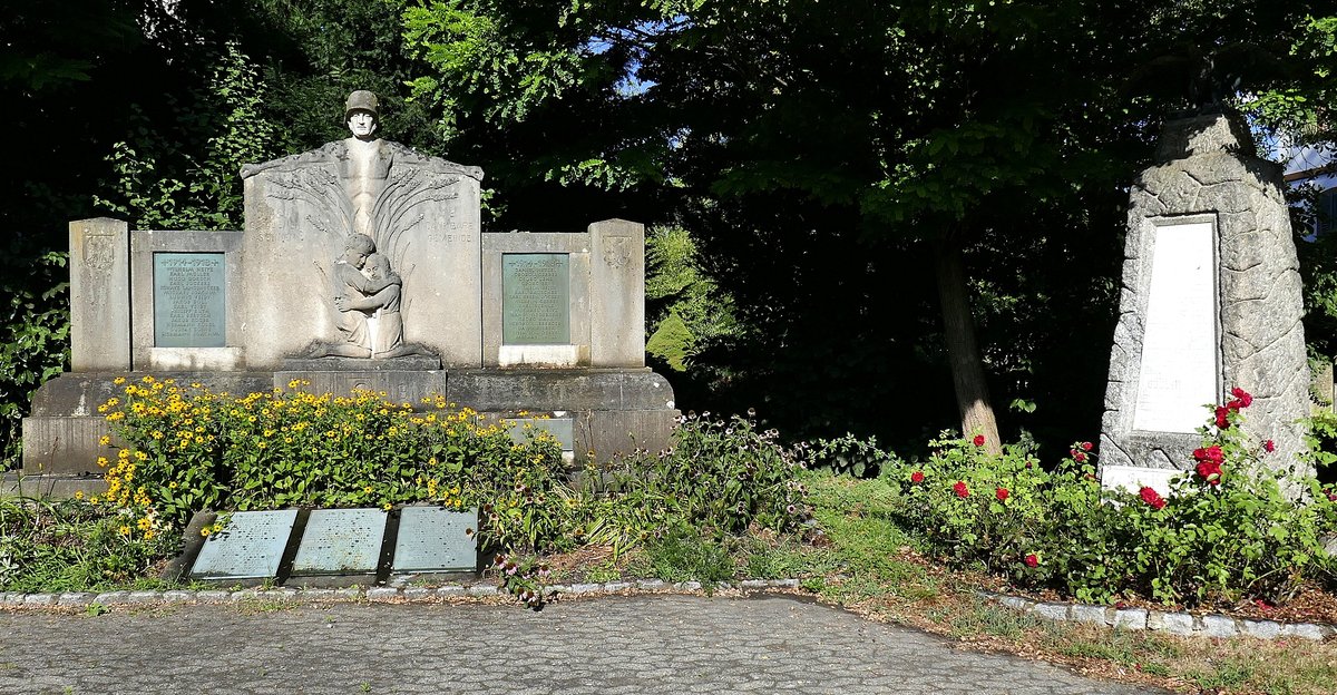 Kork, Denkmal fr die Gefallenen der beiden Weltkriege, Aug.2020
