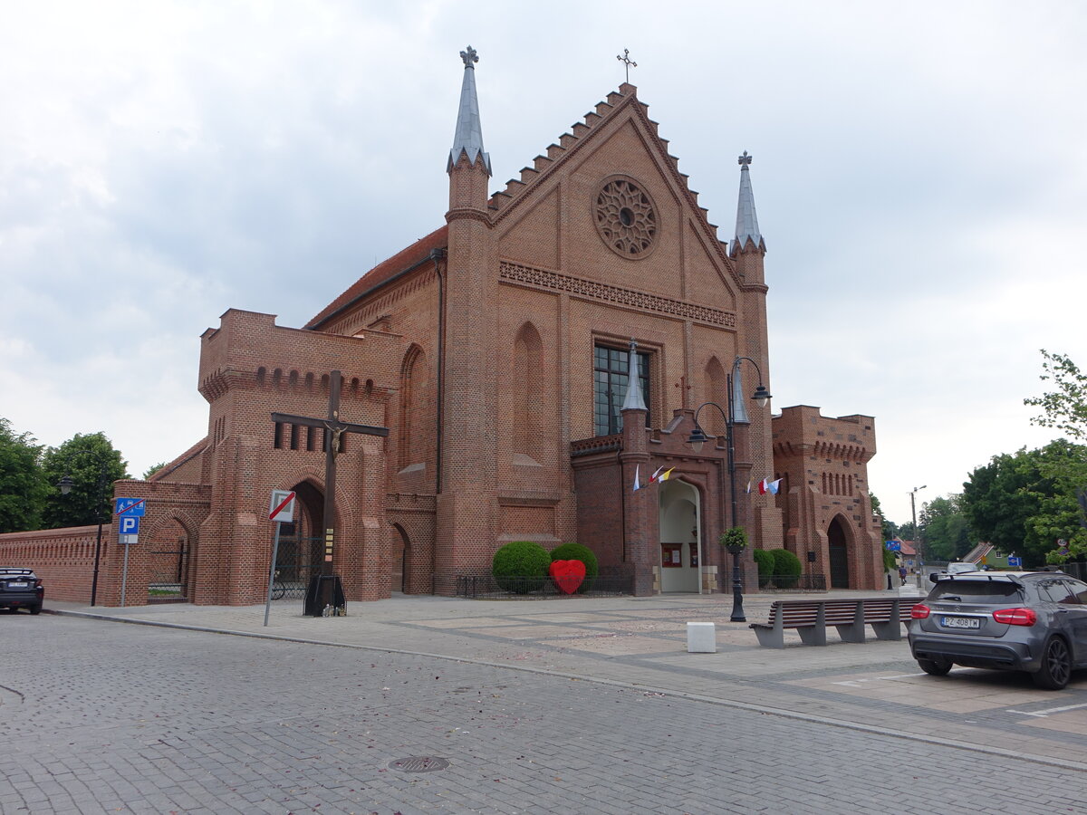 Kornik / Kurnik, Allerheiligenkirche, erbaut im 14. Jahrhundert (12.06.2021)