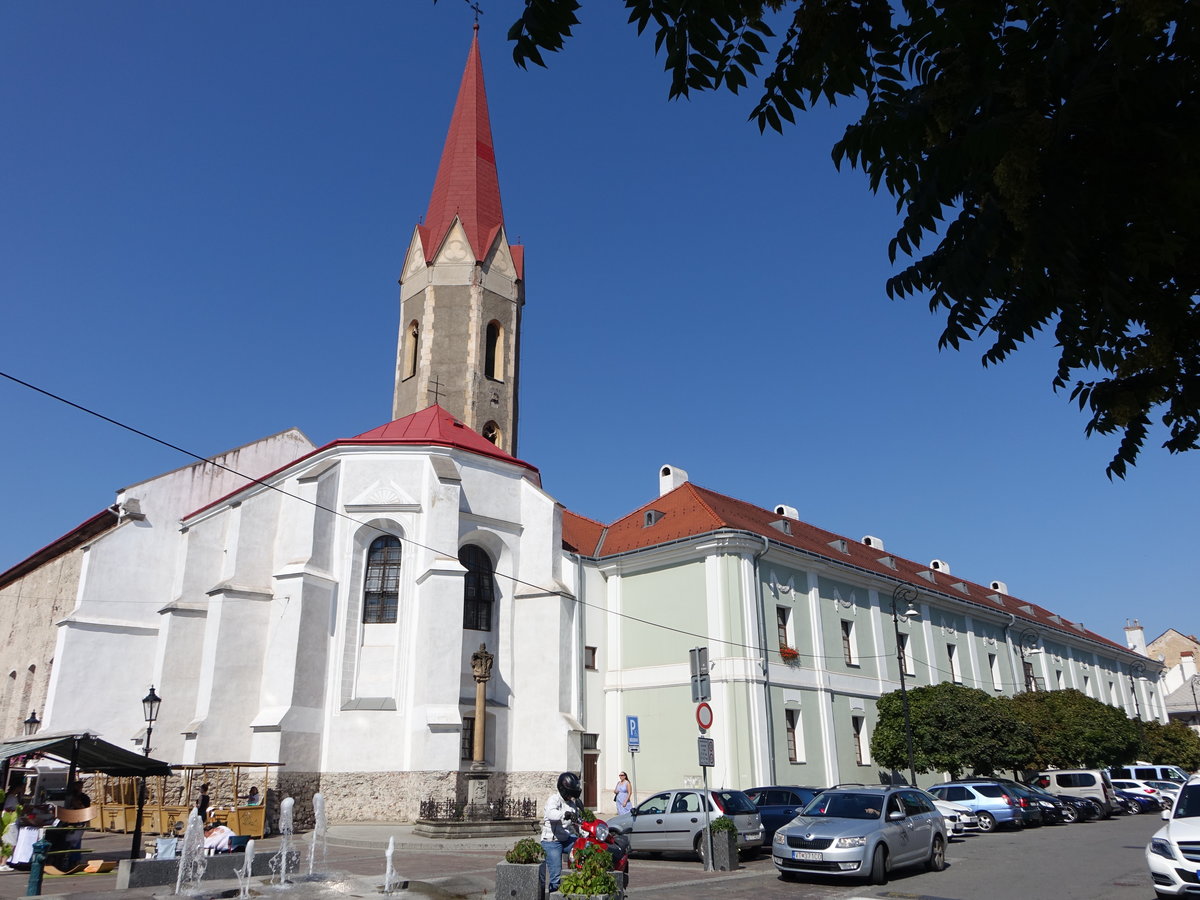 Kosice / Kaschau, gotische Dominikanerkirche, erbaut um 1300, barockisiert im 17. Jahrhundert (30.08.2020)