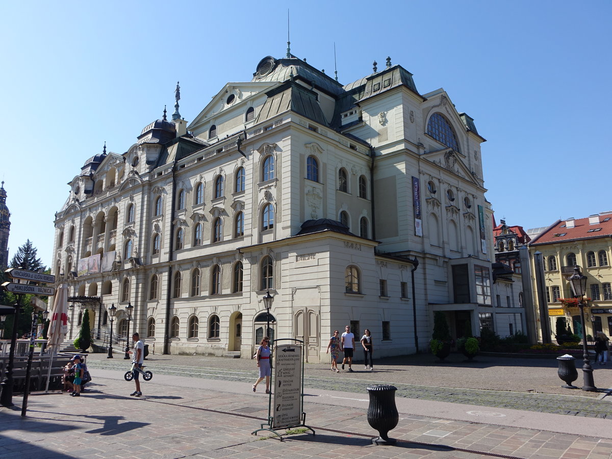 Kosice / Kaschau, Stadttheater, erbaut von 1897 bis 1899 durch Adolf A. Lany (30.08.2020)