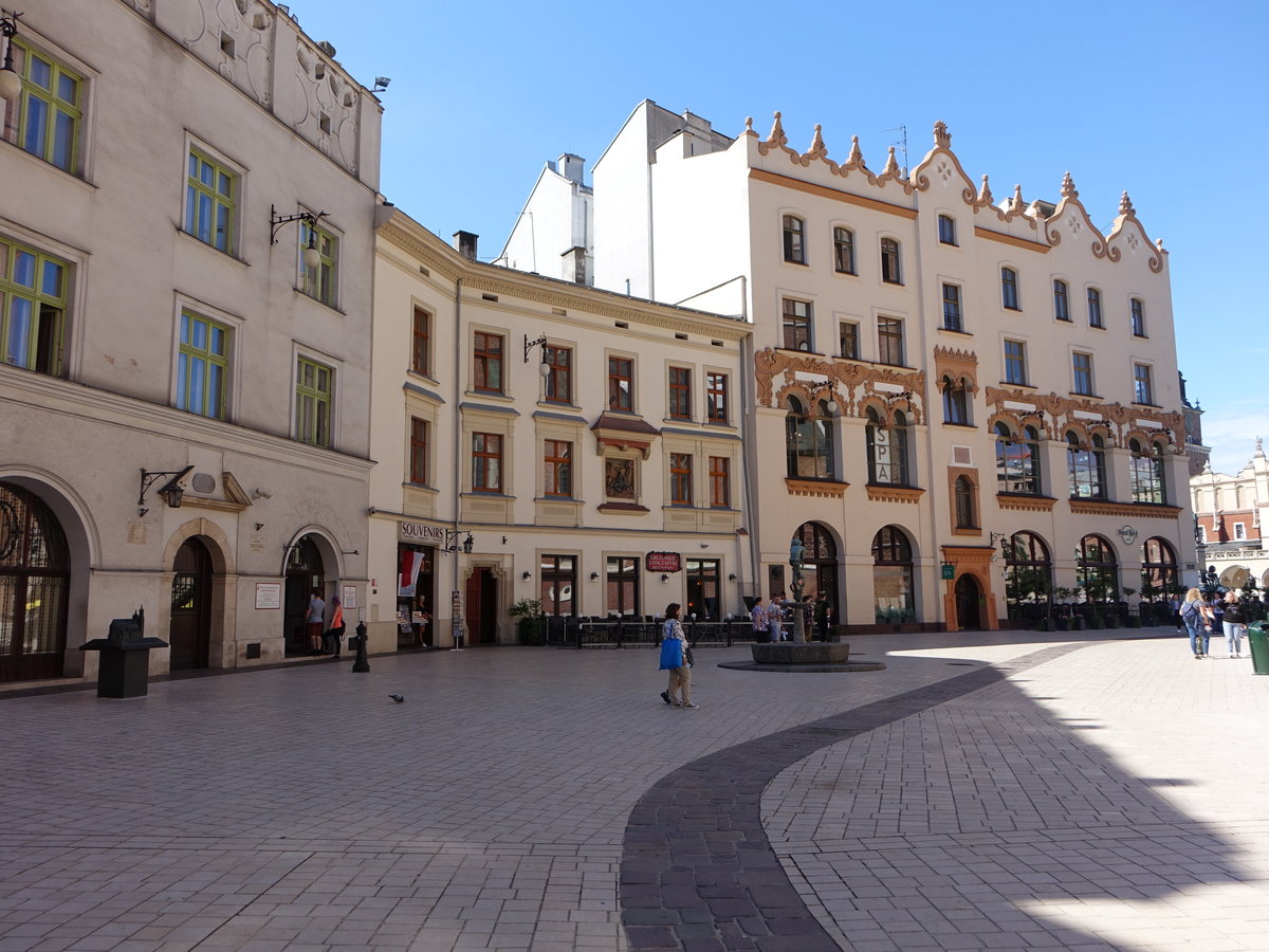 Krakau, Galeria Bukowski am Plac Mariacki (04.09.2020)