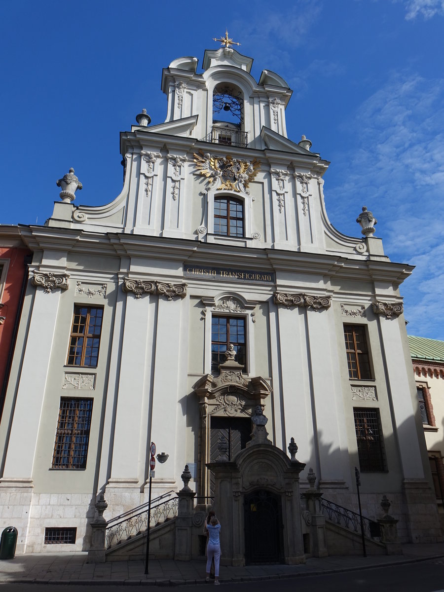 Krakau, Klosterkirche St. Johannes, erbaut im 17. Jahrhundert (04.09.2020)