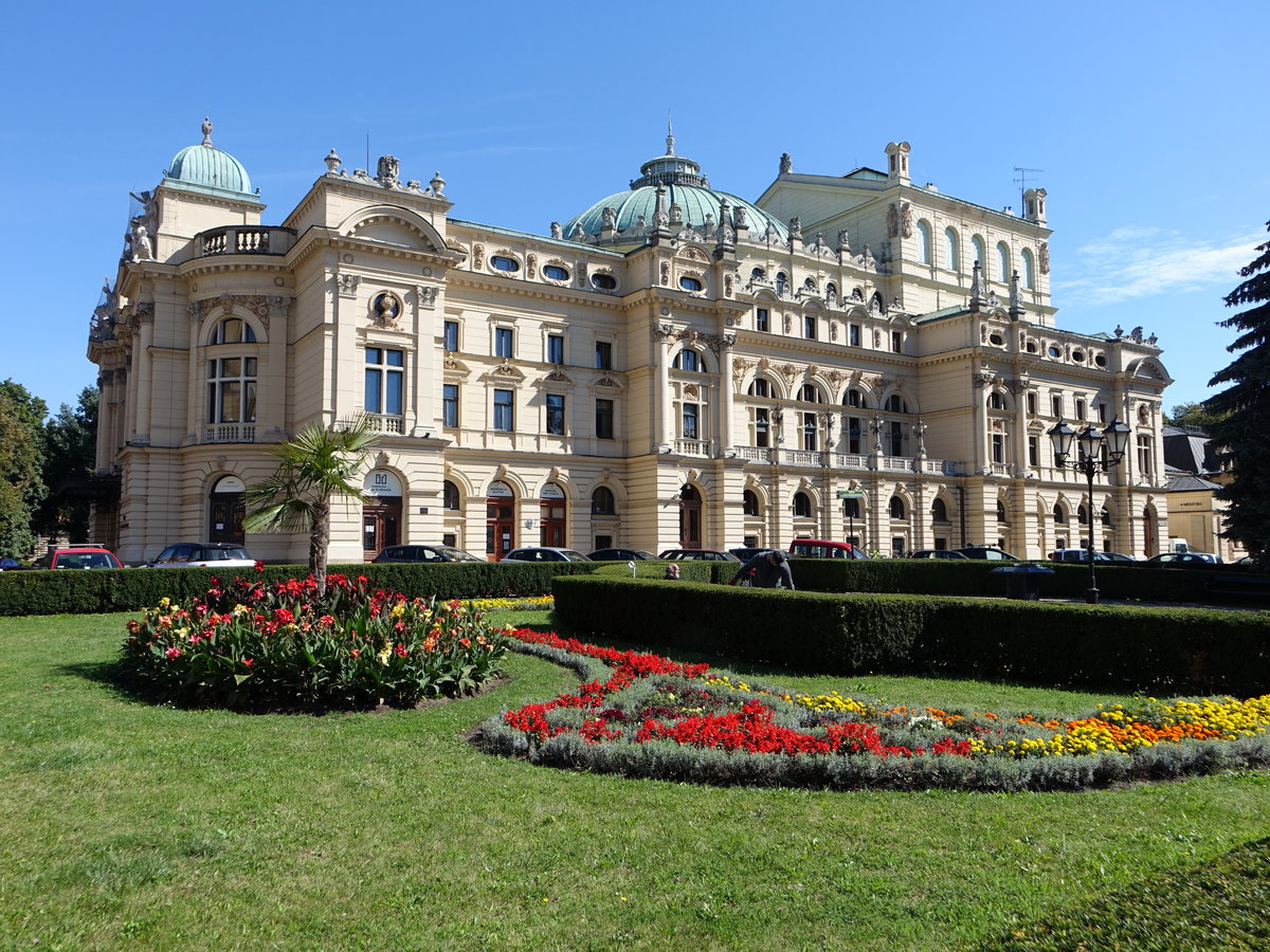 Krakau, Theater Juliusza Slowackiego am Plac Swietego Ducha (04.09.2020)