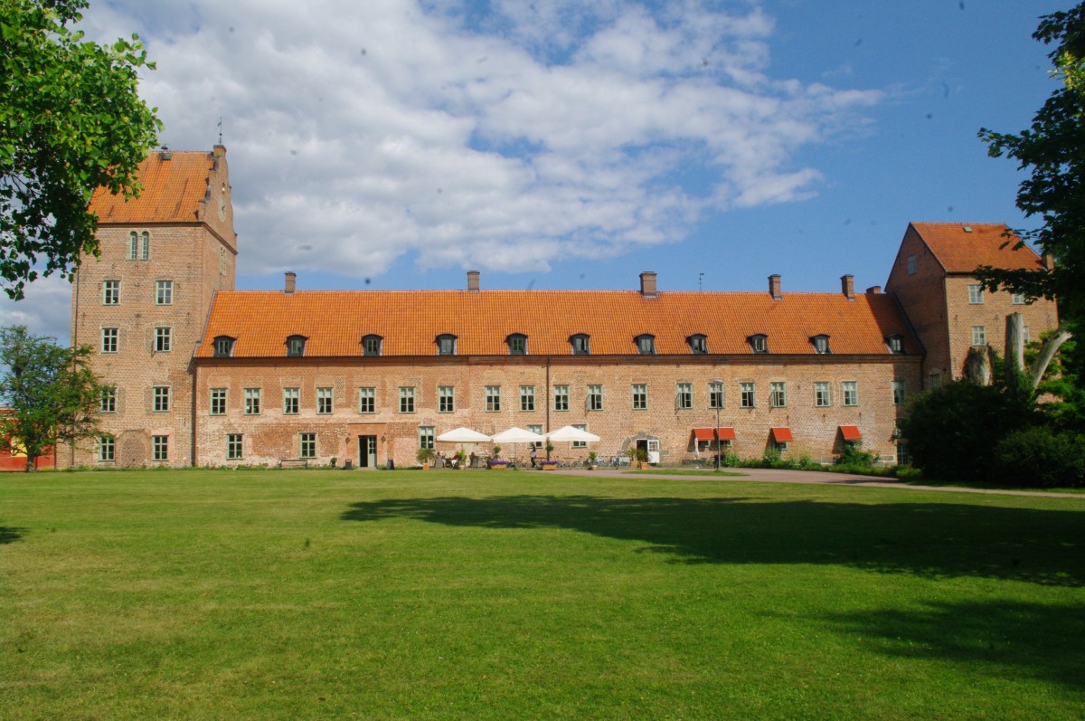 Kristianstad, Schloss Bckaskog, erbaut im 13. Jahrhundert als Klosteranlage, heute Hotel (12.07.2013)