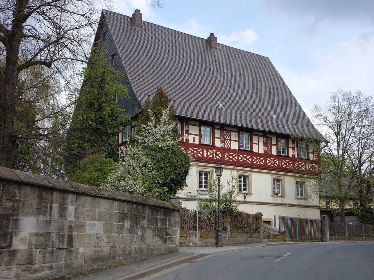Kps, oberes Schloss, erbaut im 17. Jahrhundert durch Thomas Eullenschmidt (16.04.2017)