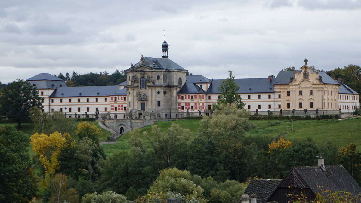 Kuks / Kukus, altes Hospital, erbaut von 1707 bis 1715 durch den Architekten Giovanni Battista Alliprandi (30.09.2019)