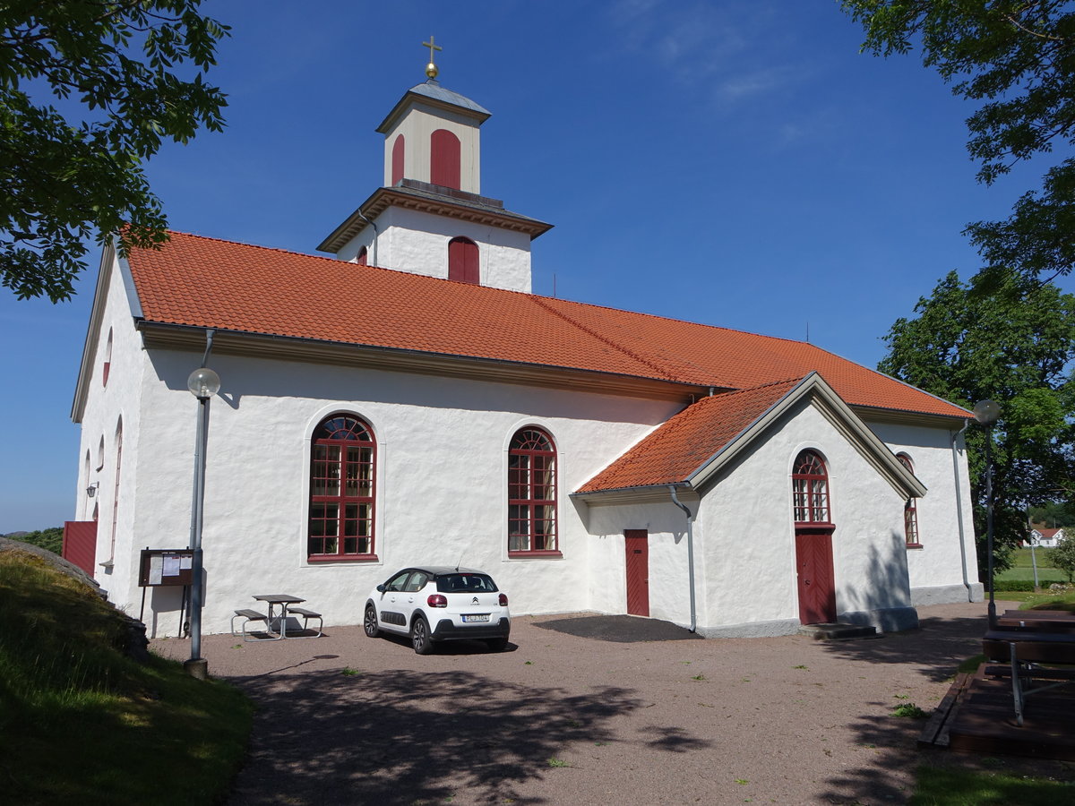 Kunglv-Lycke, Ev. Carl Ludvig Eugenes Kirche, erbaut 1827 (30.05.2018)