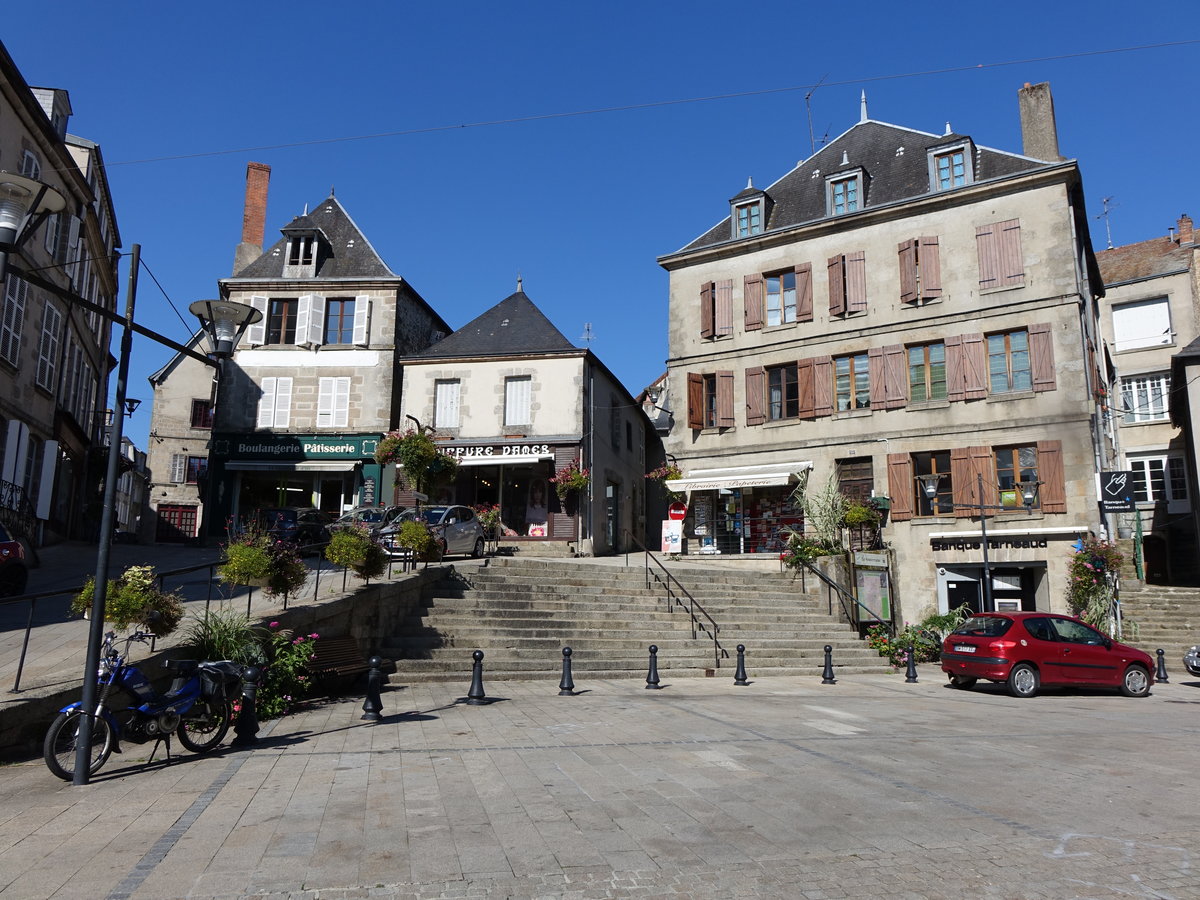 La Souterraine, Huser am Blvd. Mestadier (21.09.2016)