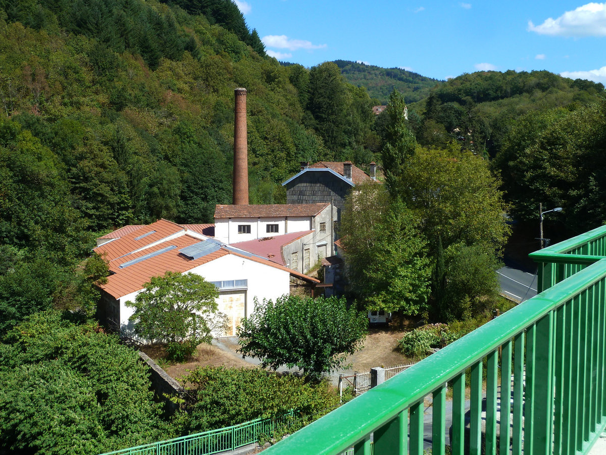 LABASTIDE DE ROUAIROUX im Dpartement du Tarn: in der einstigen Textilhochburg hat das Dpartement ein Textilmuseum eingerichtet. 11.09.2016