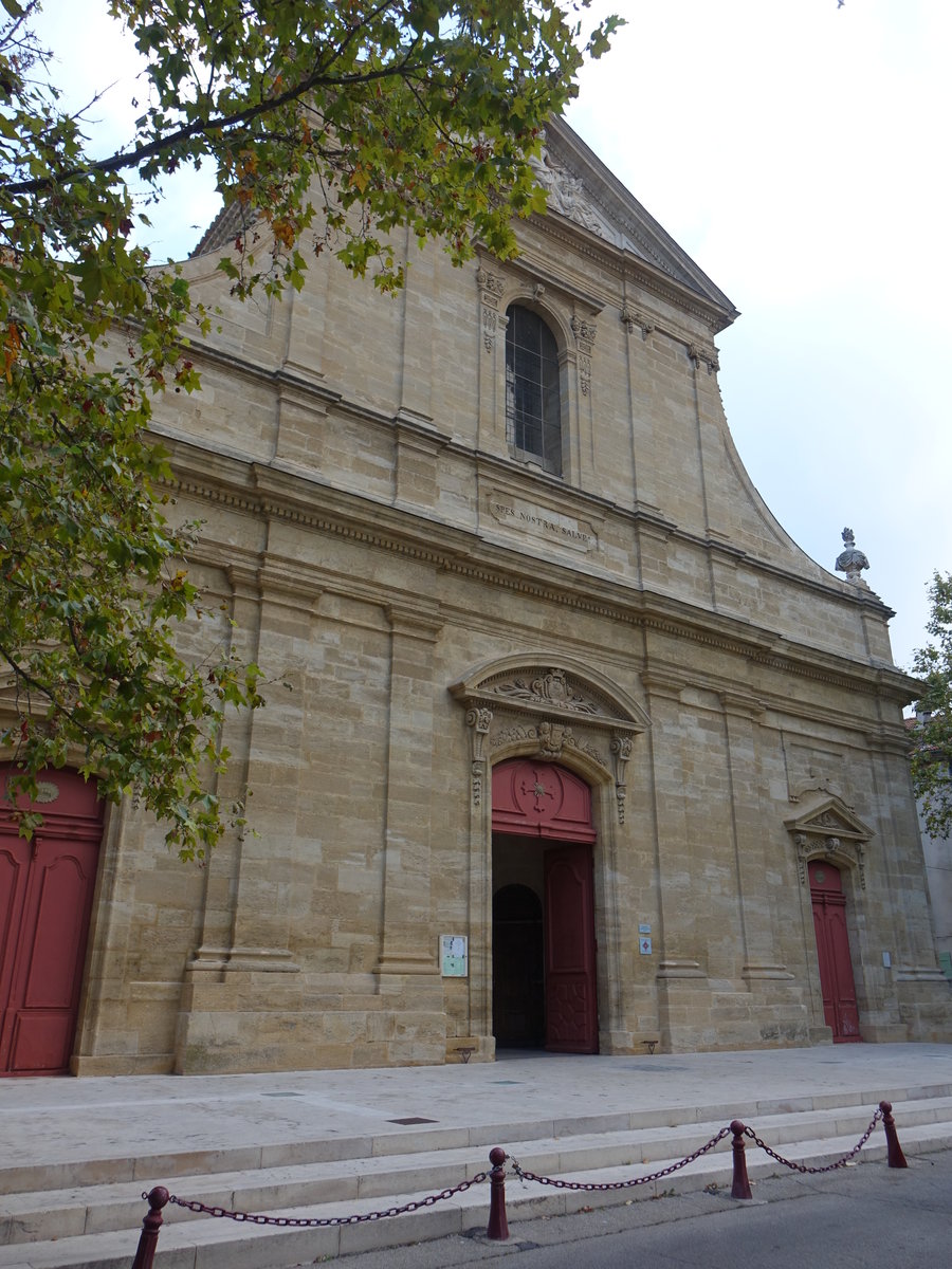 Lambesc, Kirche Notre Dame de l’Assomption aus dem 18. Jahrhundert (26.09.2017)