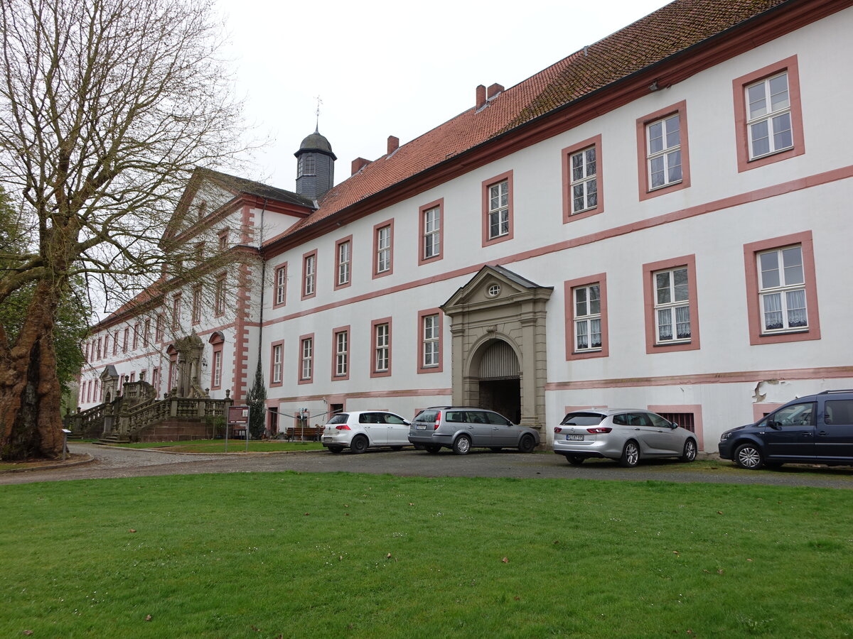 Lamspringe, Kloster, Abteiflgel erbaut bis 1730 (17.04.2025)