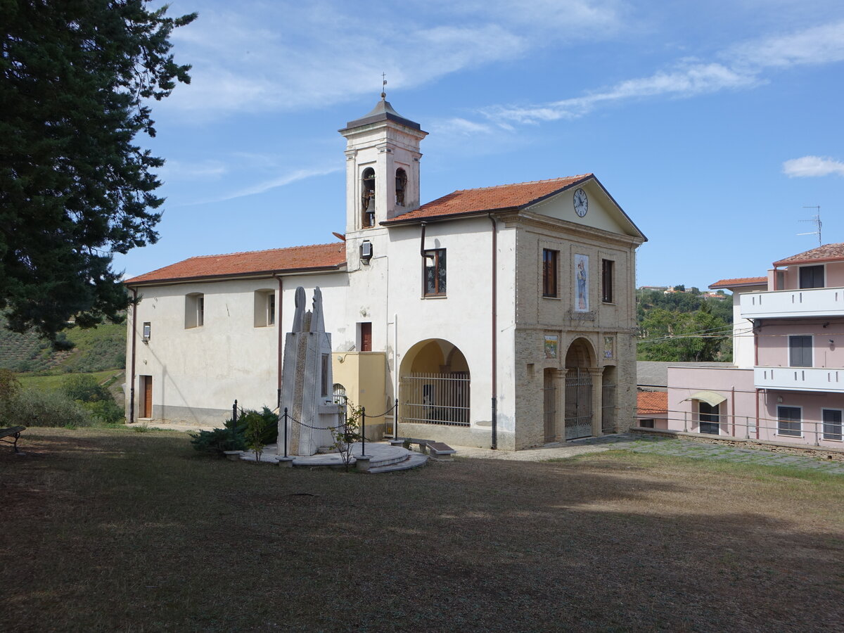Lanciano, Pfarrkirche Santissima della Liberta an der Strada Provinciale Frisa (16.09.2022)