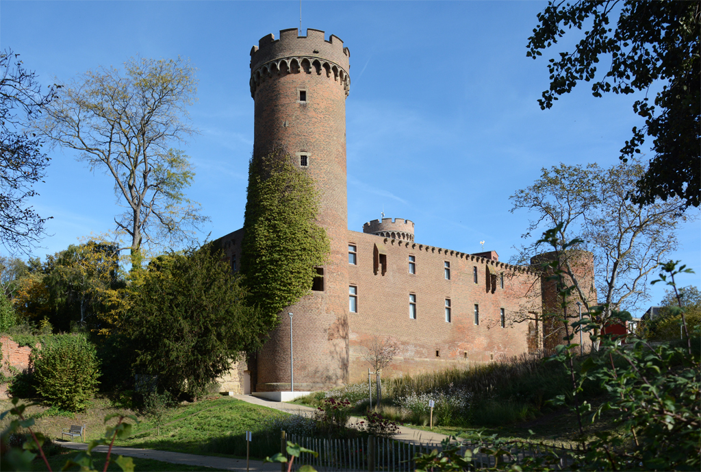 Landesburg in Zlpich von Nord-West - 18.10.2014