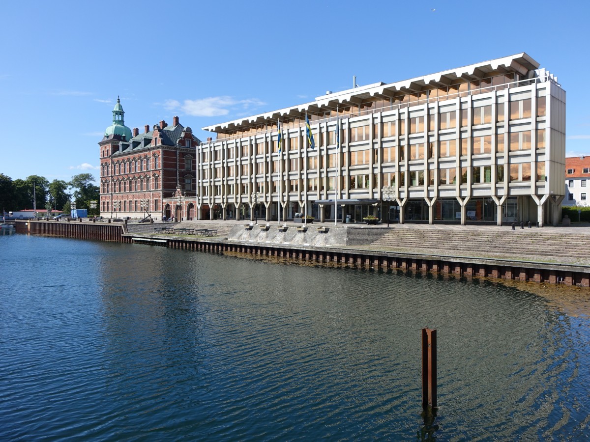 Landskrona, Stadtverwaltung an der Drottninggatan Strae (20.06.2015)