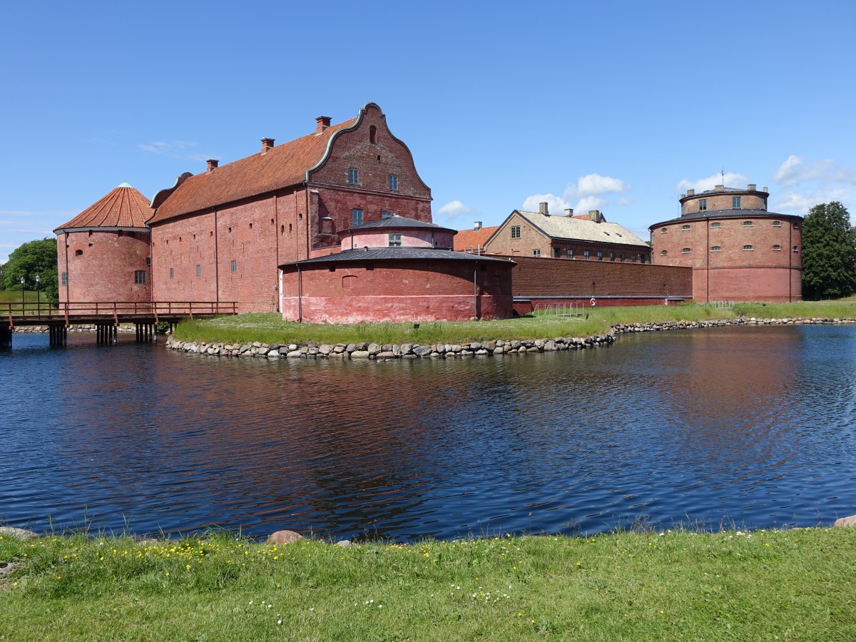 Landskrona, Zitadelle, erbaut 1549 durch den dn. Knig Christian III. (20.06.2015)