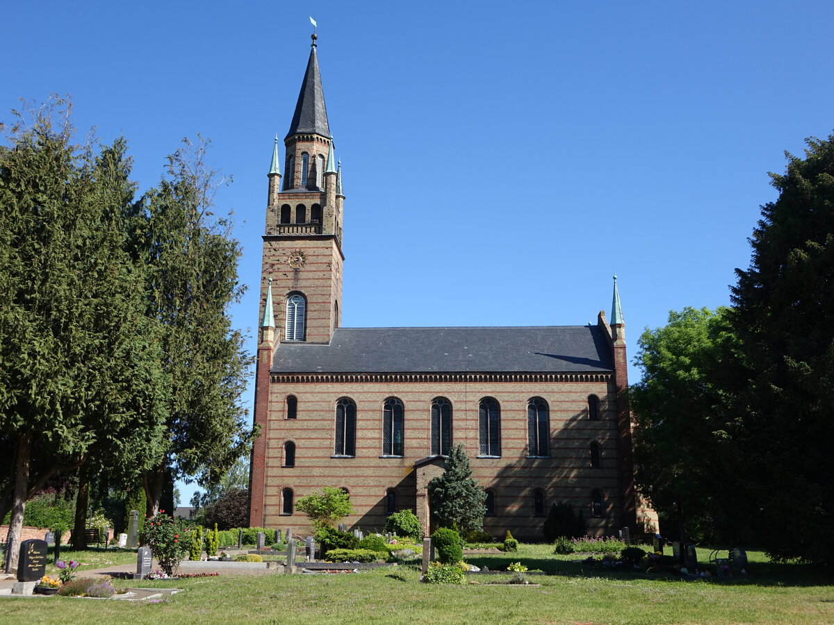 Langen, evangelische Kirche, erbaut 1855 (29.05.2026)