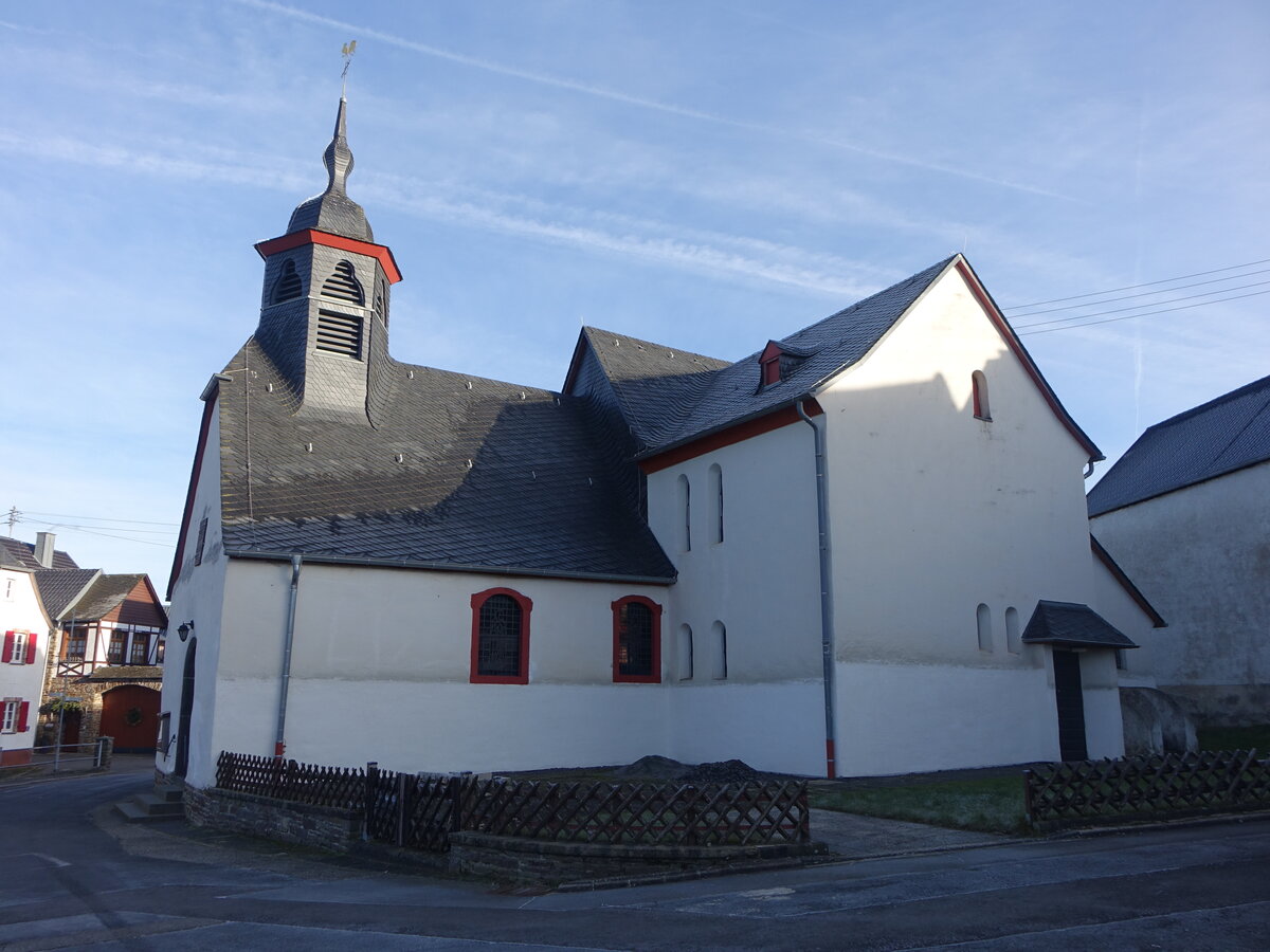 Lasserg, Pfarrkirche St. Benedikt, erbaut im 13. Jahrhundert, Umbau 1729 (27.12.2025)