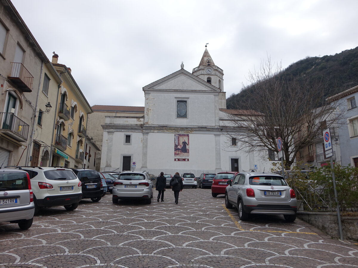 Lauria, PfarrkircheSt. Maria dei Martiri an der Piazza San Nicola (28.02.2023)