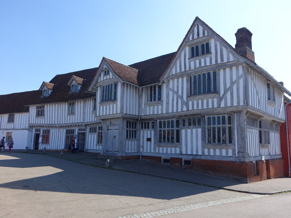 Lavenham, Guildhall of Corpus Christi am Market Place (07.09.2023)