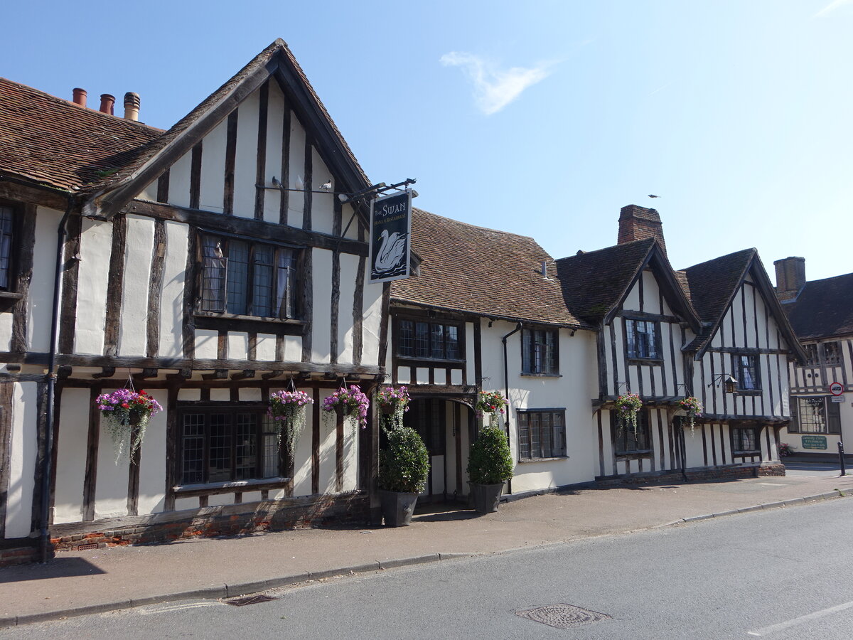 Lavenham, Pub The Swan in der High Street (07.09.2023)