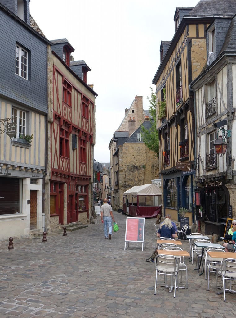 Le Mans, Fachwerkhuser in der Grand Rue (17.07.2015)