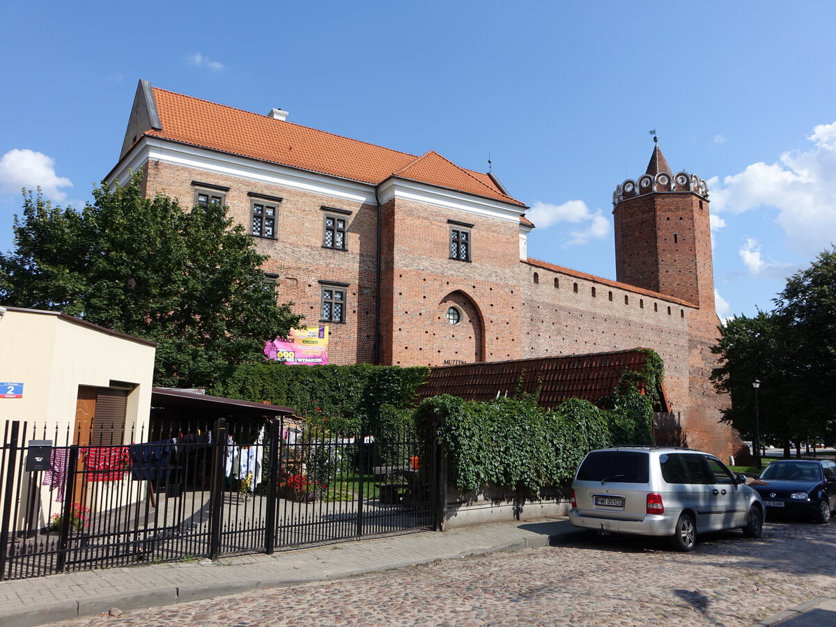 Leczyca / Lentschtz, Schloss aus dem 16. Jahrhundert, heute Regionalmuseum (07.08.2021)