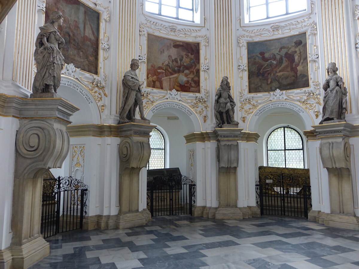 Legnica / Liegnitz, Piastenmausoleum in der St. Johannes Kirche (15.09.2021)