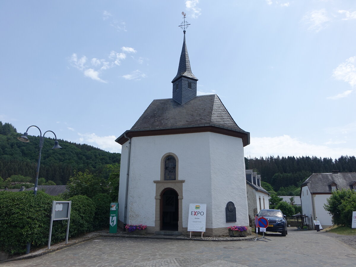 Lellingen, Chapelle Saint-Pierre in der Burrewee Strae (19.06.2022)