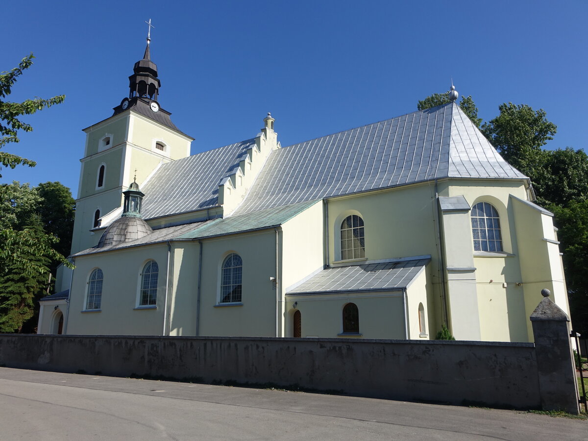 Lelow, Pfarrkirche St. Martin, erbaut bis 1638 (19.06.2021)