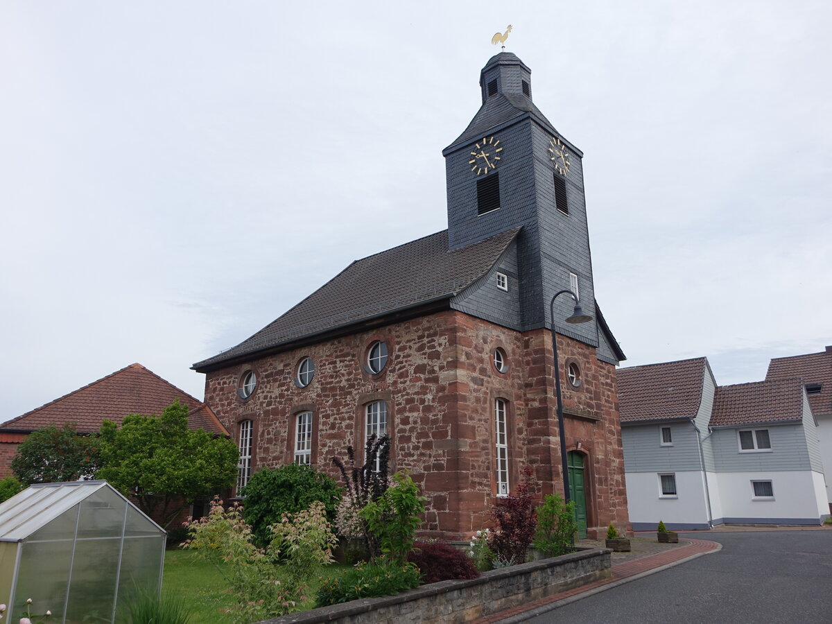 Lengers, evangelische Pfarrkirche, erbaut 1766 (05.06.2022)