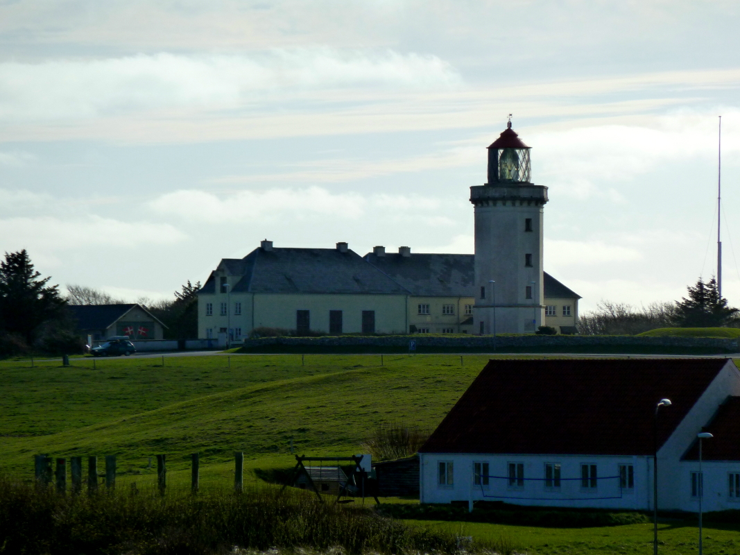 Leuchtturm in Hanstholm, aufgenommen am Abend des 16.04.2014. (Bildautor: Jrg-Uwe Bhle, Genehmigung zur Verffentlichung liegt vor!)