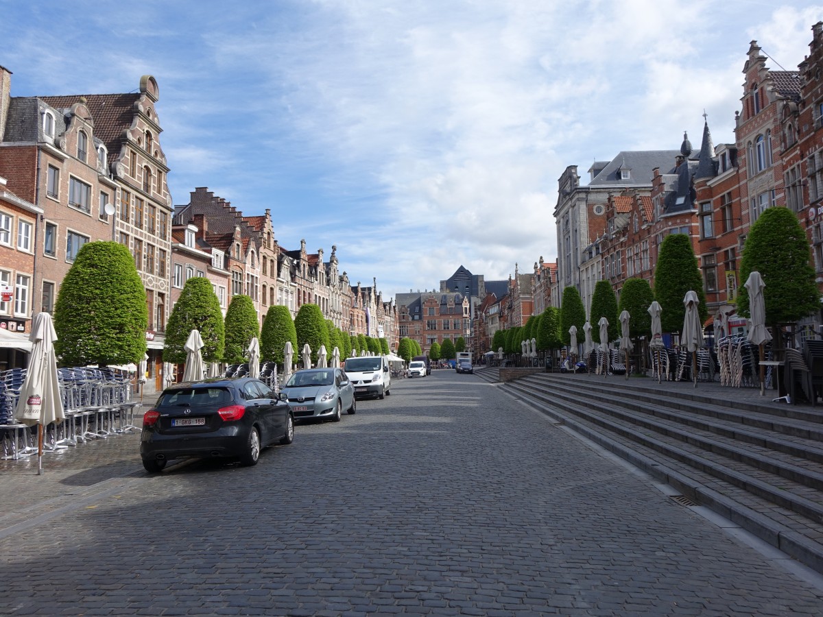 Leuven, Huser am alten Markt (27.04.2015)