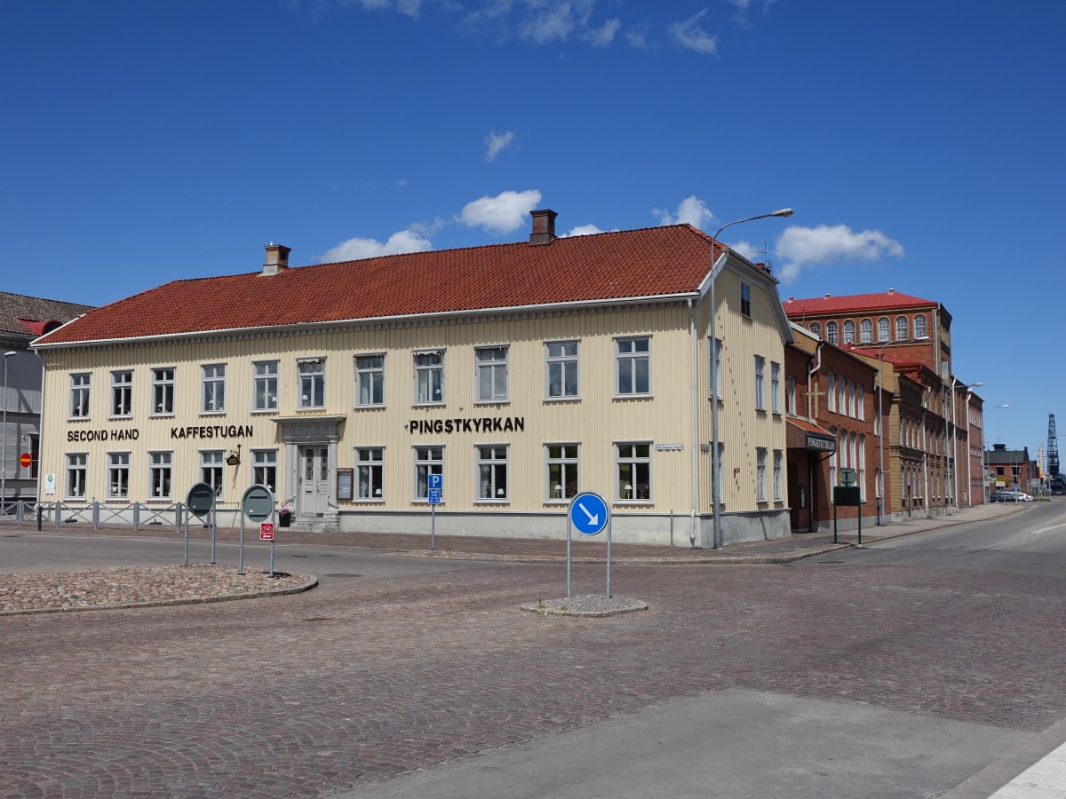 Lidkping, Pfingstkyrkan am Nya Stadens Torg (15.06.2015)