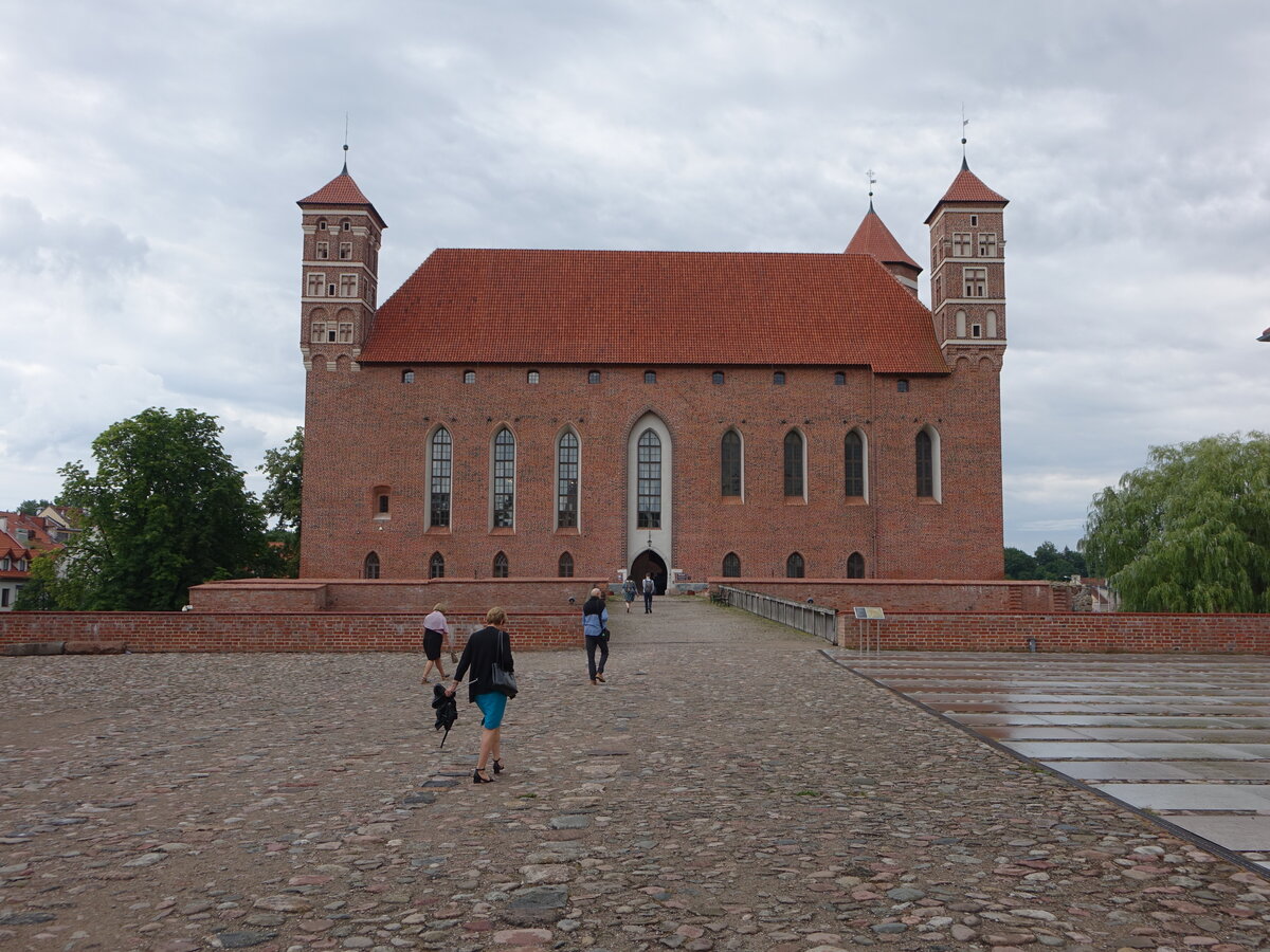 Lidzbark Warminski / Heilsberg, Burg des Deutschen Orden, erbaut im 14. Jahrhundert (03.08.2021)
