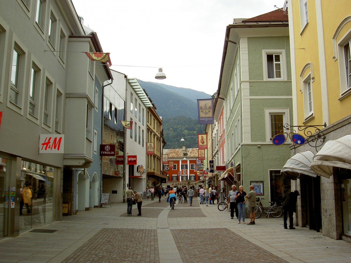 Lienz, Huser in der Rosengasse (19.09.2014)