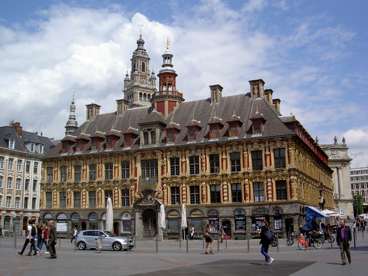 Lille, Brse am Grand Place (30.06.2014)
