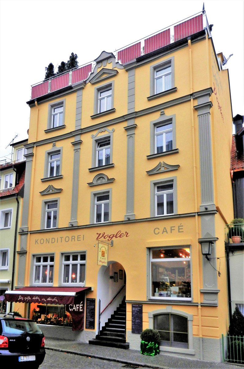 Lindau, Hintere Metzgergasse 14, Konditorei Caf Vogler - 12.12.2011