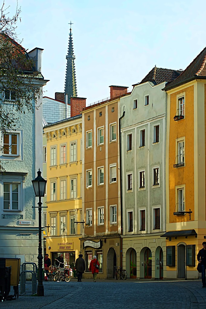 Linz, Altstadt Hahnengasse ... aufgenommen am 27.3.2014