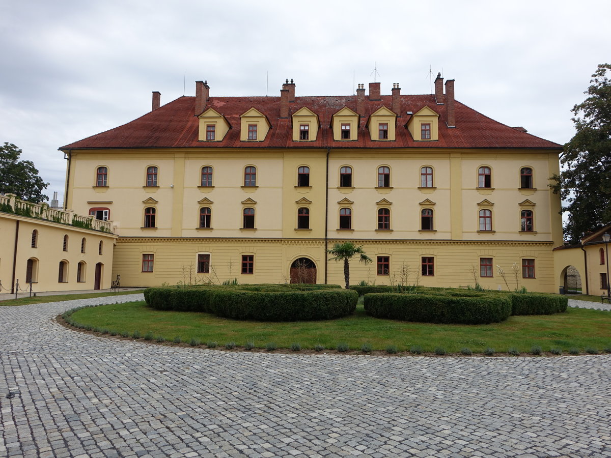 Lipnik nad Becvou / Leipnik, Renaissance Schloss, erbaut im 16. Jahrhundert (03.08.2020)