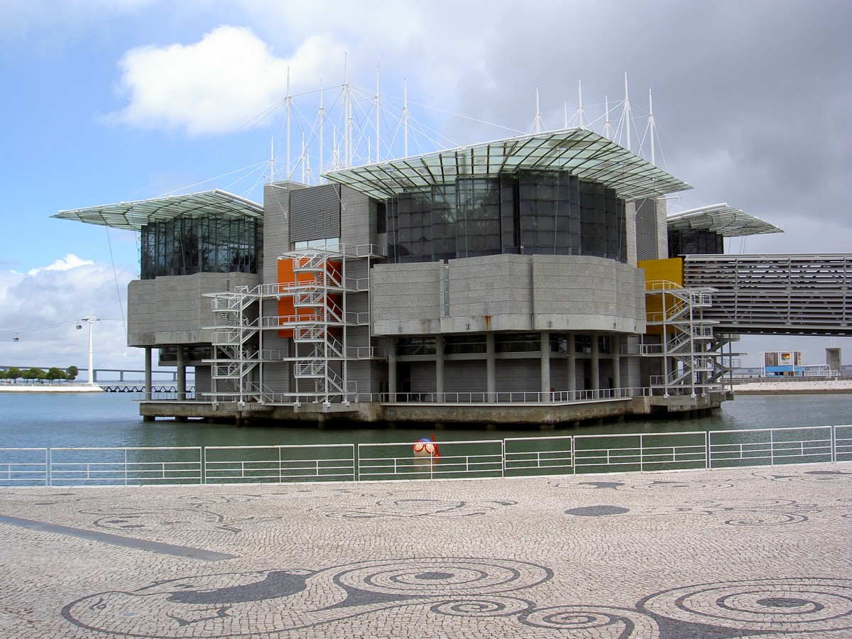 Lissabon, Oceanario de Lisboa im Park der Nationen (29.05.2014)