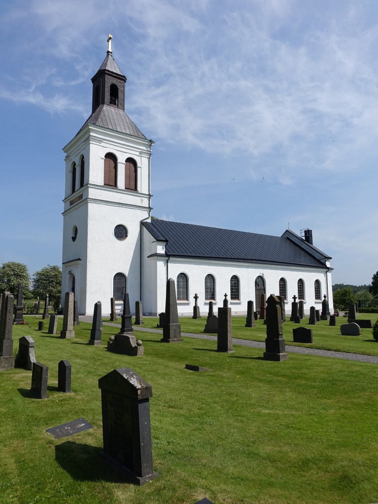 Ljungby bei Falkenberg, Ev. Kirche, erbaut 1875 (13.06.2015)
